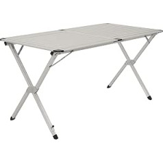 CampFeuer - XL Aluminium Folding Table/Aluminium Camping Table, Folding Table, Approx. 140 x 70 x 70 cm