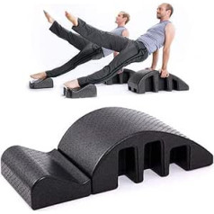 Spine Supporter Pilates Massage Bed Pilates Spine Corrector Yoga Stretcher Pilates Fitness for Unisex Beginners