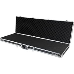 HMF 14404900 Aluminium Gun Case for Rifles with Grid Foam | Black