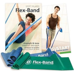 Stott Pilates Unisex Flex Band (Pack von 2), zila