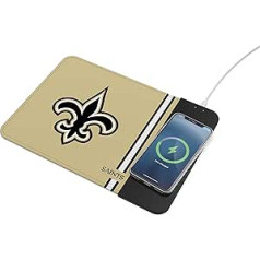 SOAR New Orleans Saints bezvadu uzlādes peles paliktnis, viens izmērs