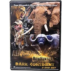 Tom Miranda Adventure Bowhunter Dark Continent Africa DVD komplekts