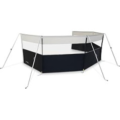 Kampa Pro Deluxe 5 Panel Windbreak (Alloy Frame)