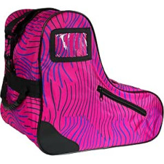 Epic Skates Pink Zebra Premium Skate Bag, Pink/Purple, One Size