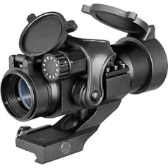 ACEXIER 1 x 30 mm Red-Dot Sight-Tactical Holographic Micro Rifle Scope with Holder for Shooting Rifle Hunting