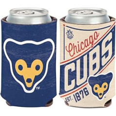 WinCraft Chicago Cubs Cooperstown 12 unces konservu dzesētājs