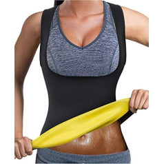 Bingrong Women's Fitness Shaping Underbust Waist Cincher Tummy & Sauna Sweat Effect Sports Training Body Shapewear Flexible Strong Shaping Waist Shaper Neoprene Vest (6 Sizes Available)