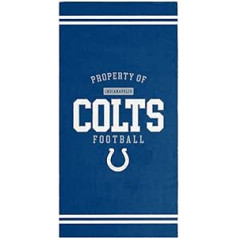 FOCO NFL īpašums Indianapolisas Colts futbola pludmales dvielis