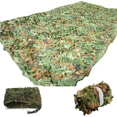 UKUSI 3m x 3m maskēšanās tīkls 210D Oxford Cloth Camping Militārās Medības Šaušanas sauļošanās Tīkli dekorēšanai Kempings Tematiskā ballīte Kempings Militārās Medības Šaušanas sauļošanās tīkli