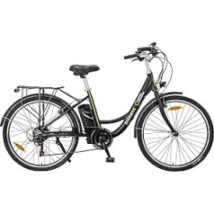 Nilox Unisex Adult eBike J5 National Geographic, melns un dzeltens, vidējs