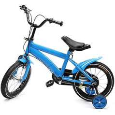 14 Inch Children's Bicycle Mountain Bike Children's Walking Bike with Stabilisers for Boys Girls from 3-6 Years