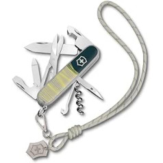 VICTORINOX Companion 16 Function Swiss Made kabatas nazis daudzfunkcionāls rīks sievietēm ar dāvanu kastīti Ņujorkas stilā (zils, dzeltens)