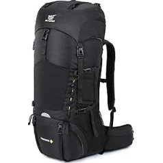 SKYSPER Tengger 35L/50L pārgājienu mugursoma īpaši viegla pārgājienu mugursoma vīriešiem un sievietēm pārgājienu mugursoma Ūdensizturīga kempinga dienassoma ceļojumiem, pārgājieniem āra nometnē