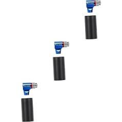 BESPORTBLE 3gab pārnēsājams Co2 sūknis rokasgrāmata Co2 sūknis Mini Co2 sūknis kalnu velosipēds Co2 šosejas velosipēds Co2 Co2 piepūšējs Co2 gaisa sūknis mini velosipēds mini velosipēds minibike Famei Mouth riepa