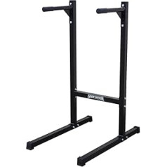 Sportinator Dip Station Power Tower Dip Bar Spēka trenēšanas ierīce Fitness Mājas Trenažieru zāle Augstums 134 cm līdz 150 kg