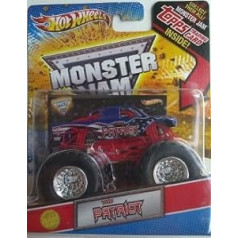 Monster Jam: Patriot with TOPPS INSIDE 1:64 mēroga tirdzniecības karte