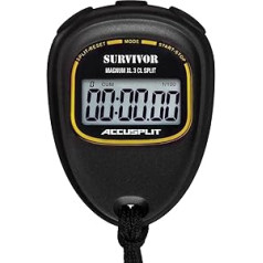 ACCUSPLIT Survivor S3CL CUMULATIVE Lap Split Stoppuhr mit Magnum Display