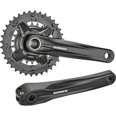 Shimano Unisex - Adult Altus kloķis, melns, viens izmērs