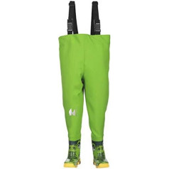 Children's Fishing Waders Fishing Boots Splash 34-35 Green, Green