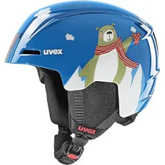 uvex S566315 Unisex bērnu slēpošanas ķivere Blue Bear 51-55 cm