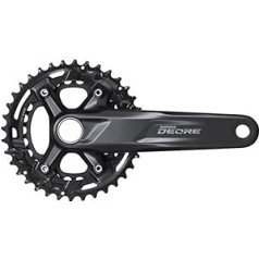 SHIMANO Deore FC-M5100-1 kloķis (11 ātrumu | 36/26 zobi | 175 mm | 2 daļ. | bez gultņa korpusa)