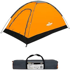 Milestone Camping 1 Person Dome Tent - Water Resistant