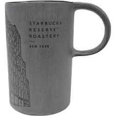 Starbucks Reserve Roastery New York 10 unces keramikas krūze, cementa pelēka