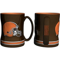 Boelter Brands Cleveland Browns NFL 15 oz formas kafijas krūze