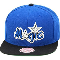 Mitchell & Ness Wool 2 toņu Snapback vāciņš Orlando Magic Blue/Black, zils