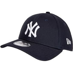 New Era MLB League Basic NY Yankees 39Thirty Cap (S/M, Navy/White), navy