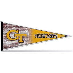 NCAA Georgia Tech Wimpelkette, 30,5 x 76,2 cm, Gelb, 30,5 x 76,2 cm