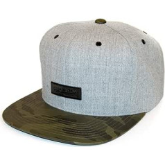 Mitchell & Ness Snapback Lux Camo paša zīmola pelēks/kamuflāža, pelēks