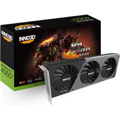 inno3d geforce rtx 4060 ti x3 oc 8gb gddr6 dlss 3 graphics card