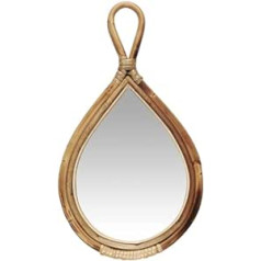 Ib Laursen [A] rankinis veidrodis su bambuko kraštu