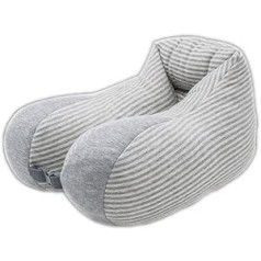 NCRD Travel pillow, U-shaped pillow neck pillow tube, neck hair pillow, travel car neck pillow