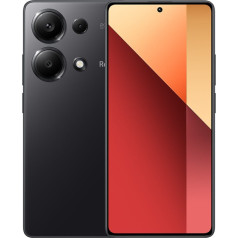 Xiaomi redmi note 13 pro 8/256gb melns viedtālrunis