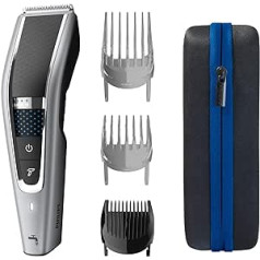 Philips , HC565015 Hairclipper Series 5000 Matu trimmeris sudraba melns