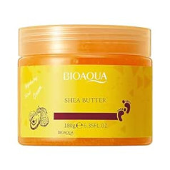 Bioaqua Foot Care Herbal Cream Cleansing Delicate Feet Exfoliate Scrub Skin 180 g