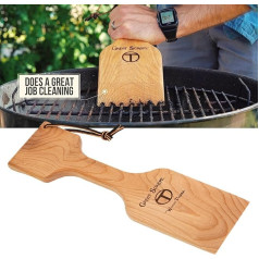 Lielais skrāpēšanas rīks Holz Grill Schaber Perfekt Bbq Accessoire für viens Grill Reinigung 18