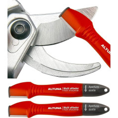 Altuna 2 Pack Garden Tool Sharpener with Tungsten Carbide Blade - Universal Tool Sharpener for Pruners, Hedge Trimmers, Clippers, Pocket Knives and More