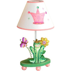 Fantasy Fields Princess & Frog Kids W-7506AE Naktsgaldiņa LED galda lampa