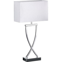 Fischer & Honsel metāla stāvlampa, E27, 60 W, hroms, 50 x 26 x 158 cm