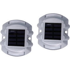 Gadpiparty 2St LED-Straßenleuchte solar straßenlaterne solarbetriebene straßenlampe weg lichter weihnachten LED Solarleuchte im Freien Sonnenlicht solarleuchten für außen begrabenes Licht