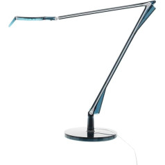 Kartell Aledin TEC, Tischleuchte, Mit Dimmer, Blau