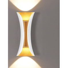 KAWELL 20 W Creative Modern Wall Light LED sienas lampa Ūdensizturīgs IP65 Alumīnija LED sienas apgaismojums iekštelpās Āra apgaismojums vannas istabai Guļamistabas kāpnēm Ieejas gaitenis Koridors Dzīvojamā istaba