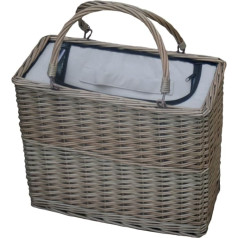 Red Hamper FH015 Klassischer Wicker Cooler Picknickkorb, Braun, 37 x 42 x 21 cm