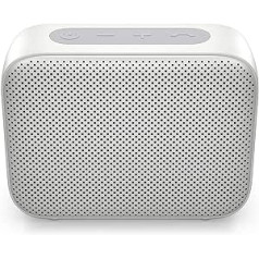 HP Bluetooth Speaker 350 (USB-C uzlādes kabelis, 3,5 mm ligzda, Bluetooth, integrēts mikrofons, aizsardzība pret šļakatām) Kvadrātveida / sudraba / melna