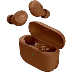 JLab Go Air Pop Tones In-Ear Austiņas Bluetooth Wireless True bezvadu austiņas ar mikrofonu, 32+ stundu austiņas, bezvadu austiņas ar USB uzlādes kasti, Dual Connect, EQ3 skaņa, 1615 C