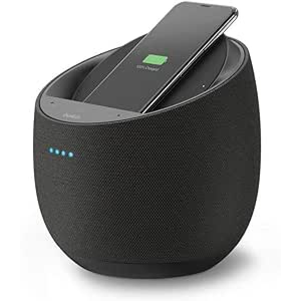 Belkin SoundForm Elite Hi-Fi viedais skaļrunis ar bezvadu lādētāju