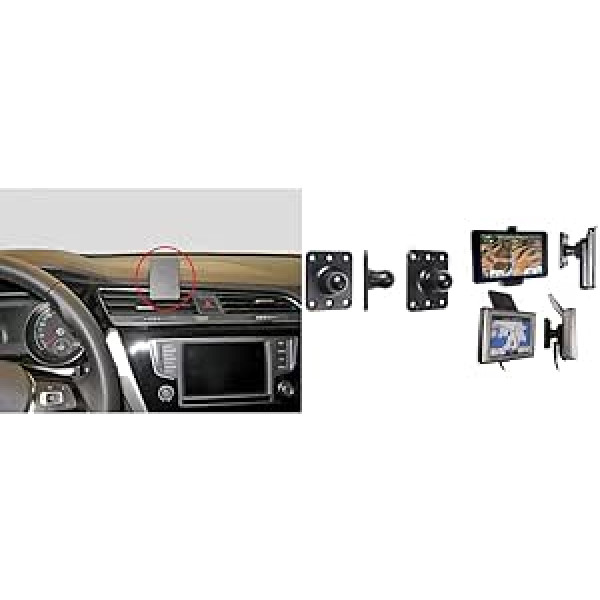 Brodit 855162 ProClip stiprinājums Volkswagen Touran 16 un 215547 lodveida šarnīrs Garmin Nuvi